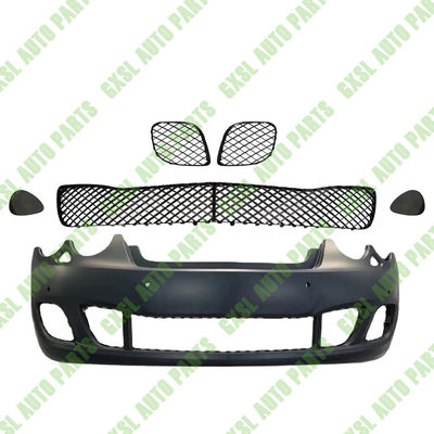 For Bentley Continental Flying Spur 2004-2012 Car Accessories Front Bumper assembly Set （Black Grills）OEM 3W5807217Q 3W5807217R 3W5807937A 3W5807938A 3W5807683E 3W5807682E 3W5807667D