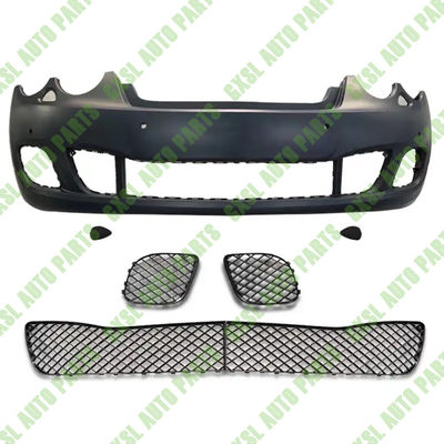 For Bentley Continental Flying Spur 2004-2012 Car Accessories Front Bumper assembly Set （Black Grills）OEM 3W5807217Q 3W5807217R 3W5807937A 3W5807938A 3W5807683E 3W5807682E 3W5807667D