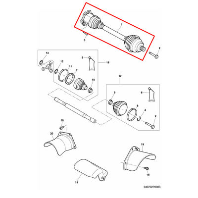 For Bentley Continental GT GTC Continent Flying Spur 2003-2012 New Front CV Joint Axle Drive Shaft OEM 3W0407271B 3W0407271C 3W0407272B 3W0407272C
