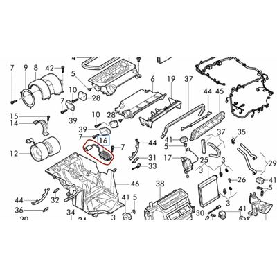 For Bentley Flying Spur Continental GT Continent Supersports AC Blower Motor Regulator Blower Motor Resistor OEM 3D0907521A