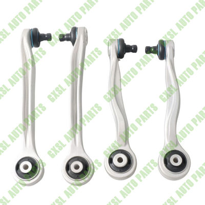 For Bentley Continental GT Flying Spur 4pcs Front Left & Right Upper Control Arm Kit OEM 3W0407505 3W0407509 3W0407506 3W0407510