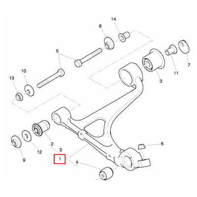 For Bentley Mulsanne 2011-2019 Suspension Front Lower Swing Arm 3Y0407021B 3Y0407022B