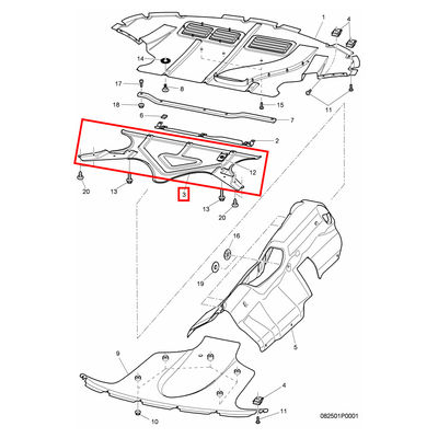 For Bentley Continent Supersports 2010-2013 Car Engine Board OEM 3W0825249