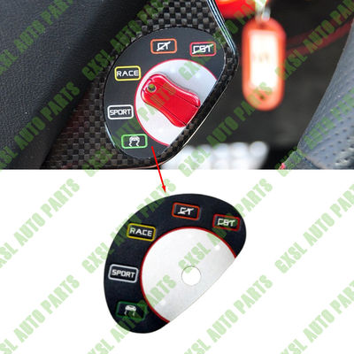 For Ferrari 430 Steering Control Manettino Steering Wheel Mode Switch Sticker