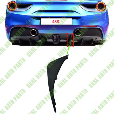 For Ferrari 488 GTB Spider Rear Bumper RH Inner Fin External Radiator Rear Fin OEM 86640500