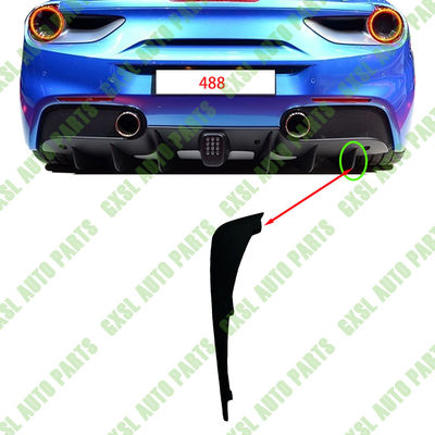 Pour la Ferrari 488 GTB, le pare-chocs arrière à araignée RH, la nageoire externe du radiateur, la nageoire arrière OEM 86640100