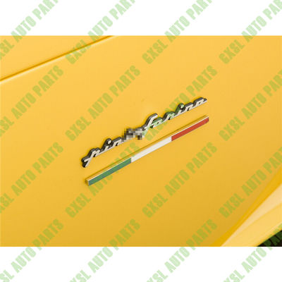 For Ferrari Italian Flag Badge Emblem For Rear Hood Car Sticker Auto Accessories All Models F8 SF90 458 488 F12 812 430