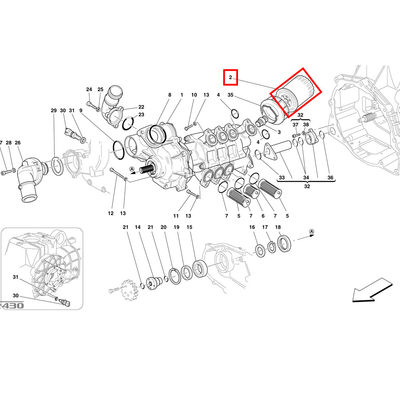 For Ferrari F430 Ferrari Air Filter &amp; Pollen Filter &amp; Oil Filter OEM 191206 234742 65384300 80000778 ﻿