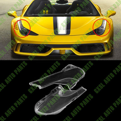 For Ferrari 458 Italia Left &amp; Right Bi-xenon Headlight Lens OEM 244431 244432 244433 244434