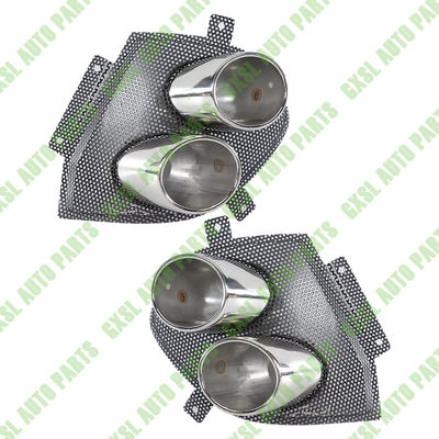 For Ferrari California Left &amp; Right Exhaust Tailpipe Trim Hood Exhaust Grill OEM 80666700 80666800