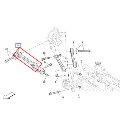 For Maserati Levante (2017+) Rear Suspension Control Arm OEM 670032017