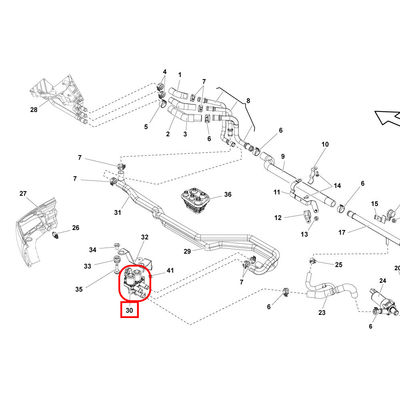 For Lamborghini Gallardo LP550 LP560 LP570 For Audi R8 Havc Heater Water Control Valve Unit Assembly OEM 400820036A