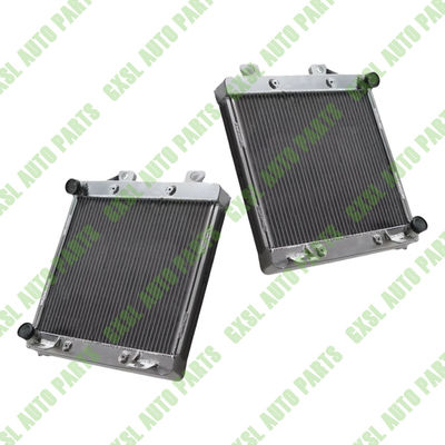 For Lamborghini Gallardo 2009 All Aluminum Left &amp; Right Radiator OEM 400121252C 400121253C