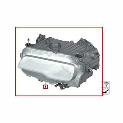 For Rolls Royce Ghost 1st Generation upgrade to 2nd Generation Led Head Light Headlamp OEM 63127351913 63127351914