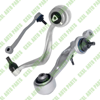 For Rolls Royce Phantom 3pcs Left Front Lower Control Arm &amp; Sway Bar Link OEM 31120409267 31122180523 31350440780