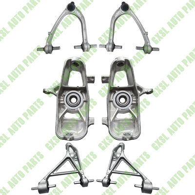 6 Piece For Ferrari 458 California Ftont Upper Lower Arm and Front Hub Carrier OEM 287186 287187 248758 248760 264523 264524