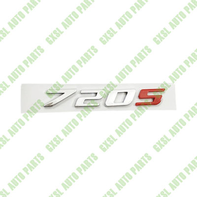 For McLaren 720S Side Emblem, Body Emblem, Letter Emblem Stickers