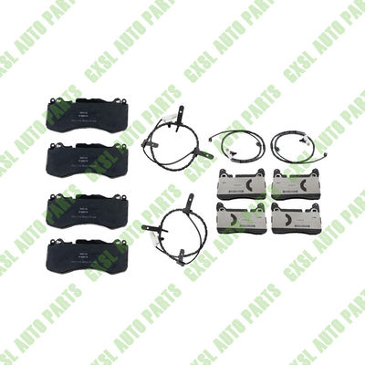For Aston Martin DB9 DB11 + Front &amp; Rear Brake Pads With Free Sensor OEM HY53-2C562-BB HY53-2D007-BB