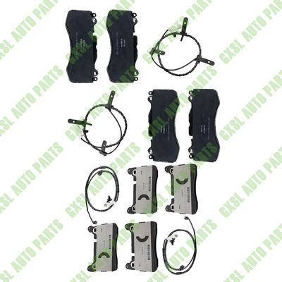 For Aston Martin DB9 DB11 + Front &amp; Rear Brake Pads With Free Sensor OEM HY53-2C562-BB HY53-2D007-BB