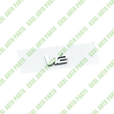 For Aston Martin V12 Silver Logo Wing/Rear Badge Car Styling