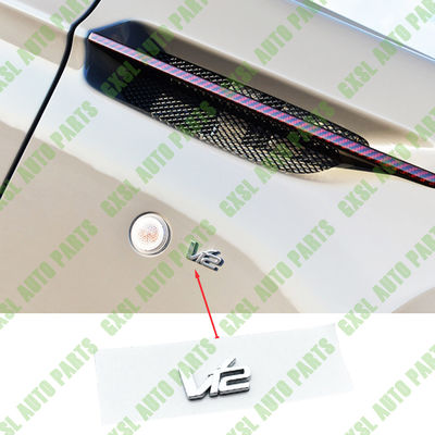For Aston Martin V12 Silver Logo Wing/Rear Badge Car Styling