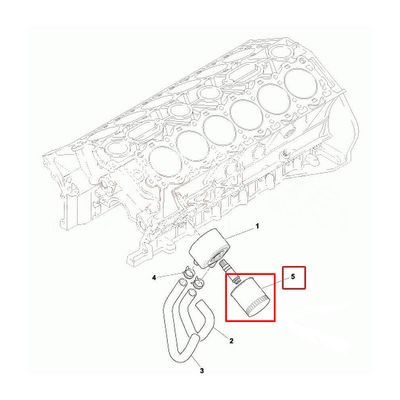 For Aston Martin Rapide DB7, DB9, DBS V12 Oil Filter OEM AG43-6714-AA