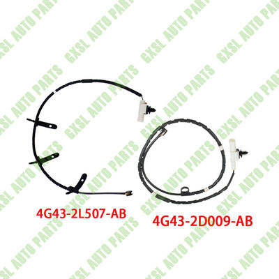 For Aston Martin DB9 2pcs Front &amp; Rear Brake Pad Wear Sensor OEM 4G43-2D009-AB 4G43-2L507-AB