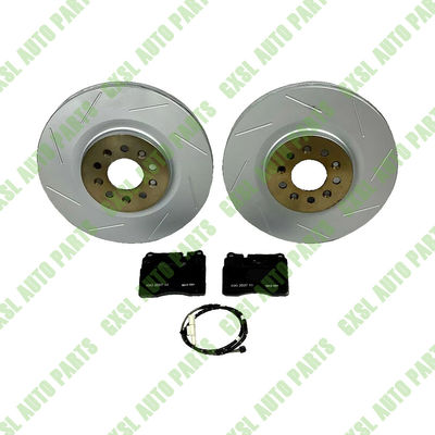 For Aston Martin DB9 &amp; V8 Vantage Front Brake Pads &amp; Rotors Set OEM 4G43-28-10265 4G432810265 7G43-2D007-AA 7G432D007AA