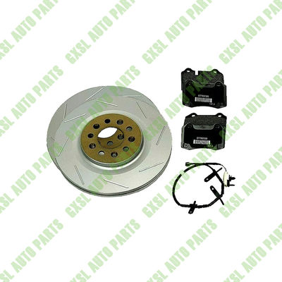 For Aston Martin DB9 &amp; V8 Vantage Rear Brake Pads &amp; Rotors OEM 4G43-28-10266 7G43-2C562-AA 7G432C562AA