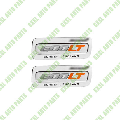 1 Pair For Mclaren 600LT Trim Metal Nameplate Logo Badge,Aluminum Name Tag Sign