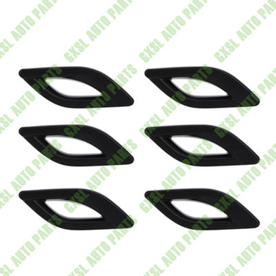 For Maserati Quattroporte Matte Black Side Air Vent Fender Cover Car-Styling Exterior