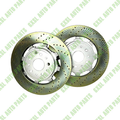 For Maserati Granturismo GT &amp; Quattroporte Front Brake Rotors Set OEM 235318