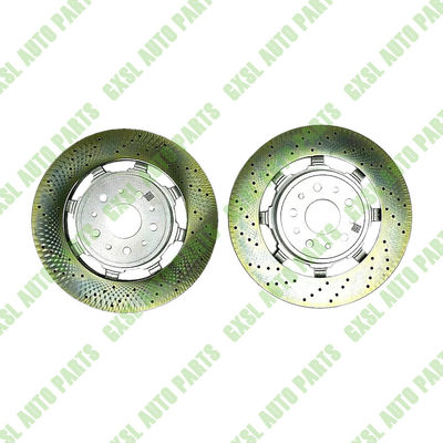 For Maserati Granturismo GT &amp; Quattroporte Front Brake Rotors Set OEM 235318