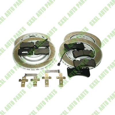 For Maserati Ghibli SQ4 &amp; Quattroporte AWD Front &amp; Rear Brake Pads &amp; Rotors OEM 670031597 673012377 673010331 670030935 ﻿