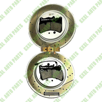For Maserati GranTurismo &amp; Grancabrio Front Brake Pads &amp; Rotors OEM 257141 673010328 980139070