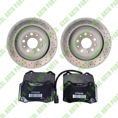 For Maserati Ghibli SQ4 Quattroporte AWD Front &amp; Rear Brake Pads &amp; Rotors Set 2017 + OEM 670030935 670035019 673010331 673012377