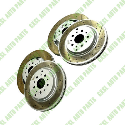 For Maserati GranTurismo Gt Front &amp; Rear Rotors Set OEM 257141 257142