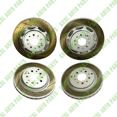 For Maserati GranTurismo Gt Front &amp; Rear Rotors Set OEM 257141 257142