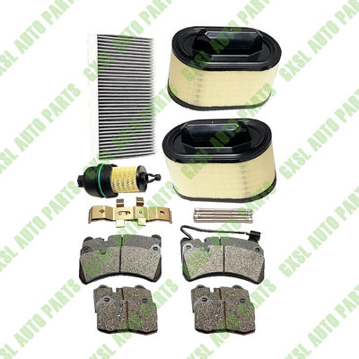 For Maserati Ghibli, Quattroporte Front &amp; Rear Brake Pads With Oil Air &amp; AC Filters OEM 980156013 980139070 298939 670001545