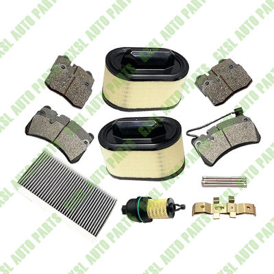 For Maserati Ghibli, Quattroporte Front &amp; Rear Brake Pads With Oil Air &amp; AC Filters OEM 980156013 980139070 298939 670001545