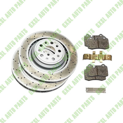 For Maserati Ghibli SQ4 &amp; Quattroporte Rear Brake Pads &amp; Rotors Set OEM 670031597 673010325