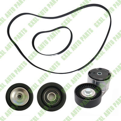 For Maserati Ghibli Levante Quattroporte 5pcs Drive Belt Replacement Kit OEM 243857 278940 278950 286570