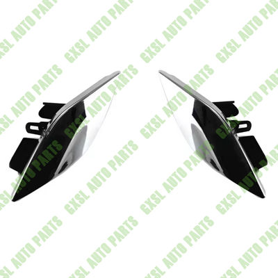 For Maserati Quattroporte 2014-2017 Front Headlamp Headlight Washer Nozzle Chrome Cover Cap OEM 673008001 673008002 ﻿