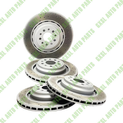 For Maserati Quattroporte GTS Front &amp; Rear Brake Rotors Kit OEM 670004018 670007375 670031597 673010325 673010330