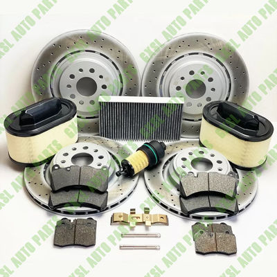 For Maserati Ghibli Quattroporte Front &amp; Rear Brake Pads &amp; Rotors &amp; Filters 2014-2016 OEW 311401 670001545 670005021 670007374 670030935 670031597 673010319 673010328 673010331 980139070 980156007