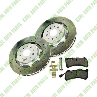 For Maserati Granturismo GT &amp; Quattroporte Front Brake Pads &amp; Rotors OEM 2315318 673010328 673012044 980139070