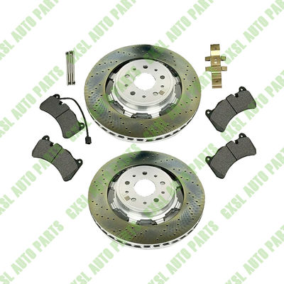 For Maserati Granturismo GT &amp; Quattroporte Front Brake Pads &amp; Rotors OEM 2315318 673010328 673012044 980139070