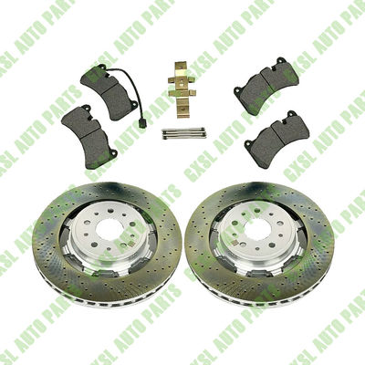 For Maserati Granturismo GT &amp; Quattroporte Front Brake Pads &amp; Rotors OEM 2315318 673010328 673012044 980139070