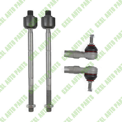 For Maserati Quattroporte GT GC 4pcs Front Inner &amp; Outer Tie Rod End Kit OEM 267186 321589 980001706