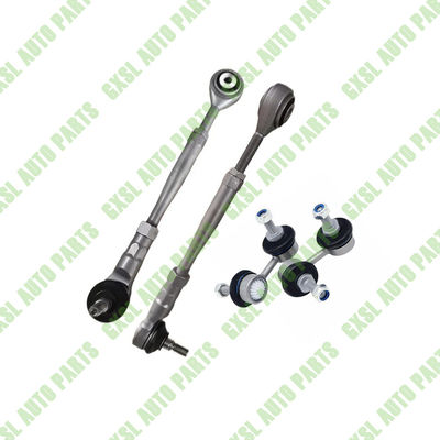 For Maserati Quattroporte GT GC 4pcs Rear Tie Rod Control Arms &amp; Sway Bar Link OEM 259572 259573 276636